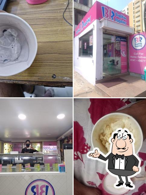 Check out how Baskin Robbins looks inside