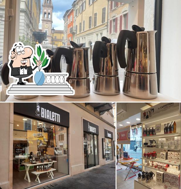 La immagine della esterno e cibo di Bialetti