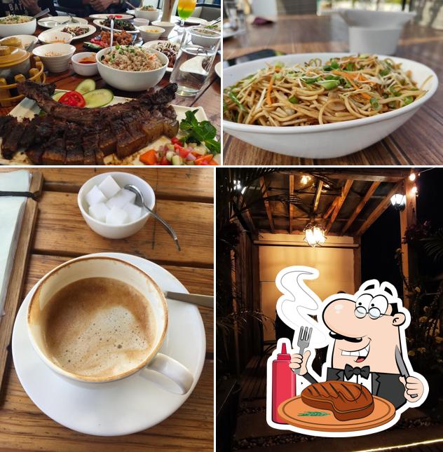 Get meat meals at Char-koal Restaurant Manipur