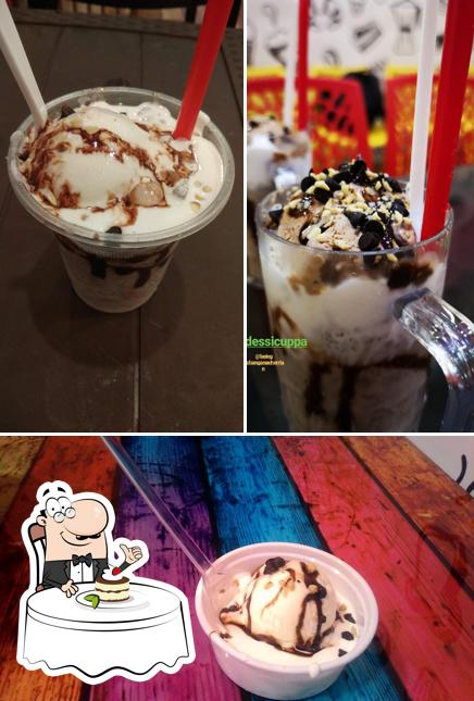 Dessi Cuppa offers a variety of desserts