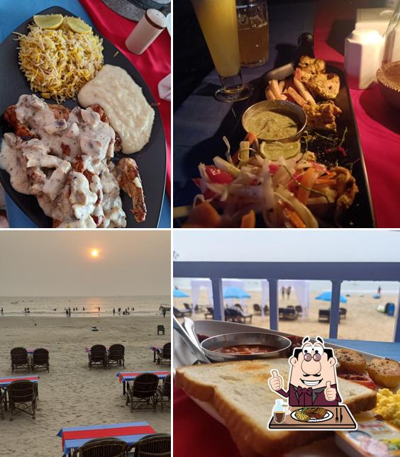 Elite Palolem Restaurant offers meat meals