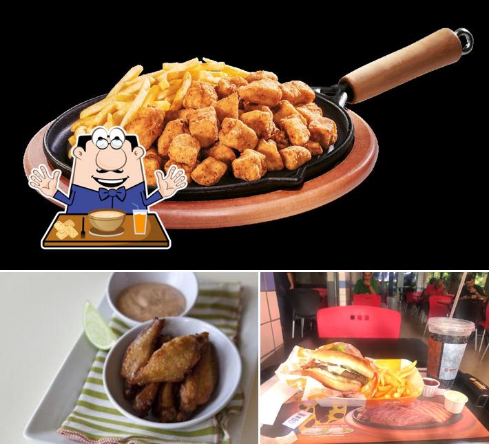 Comida em Giraffas 105 Norte