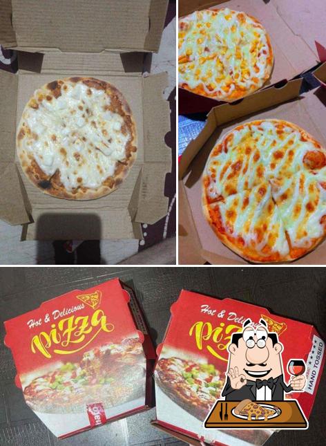 Pick pizza at Fire House Pizza