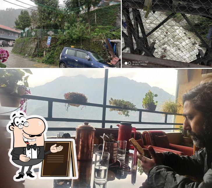 Enjoy the view at the outside area of Ganga Restaurant & Bar