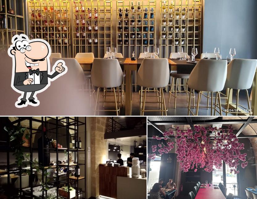 Dai un'occhiata agli interni di Hanami