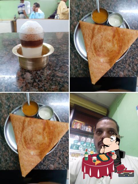 Hotel Raghavendra Prasanna serves a variety of desserts