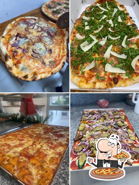 Ordina tra le svariate varianti di pizza
