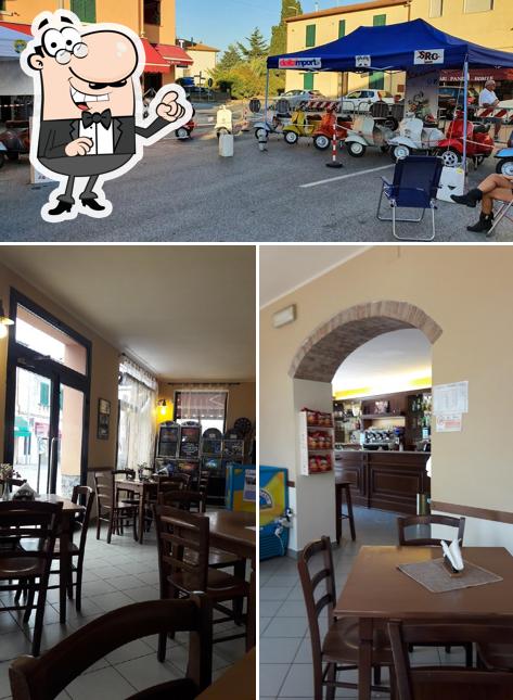 Gli interni di Wine Bar L'innesto