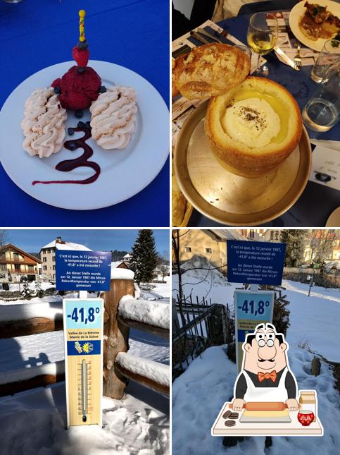 Auberge au Loup Blanc Sàrl propone un'ampia gamma di dessert