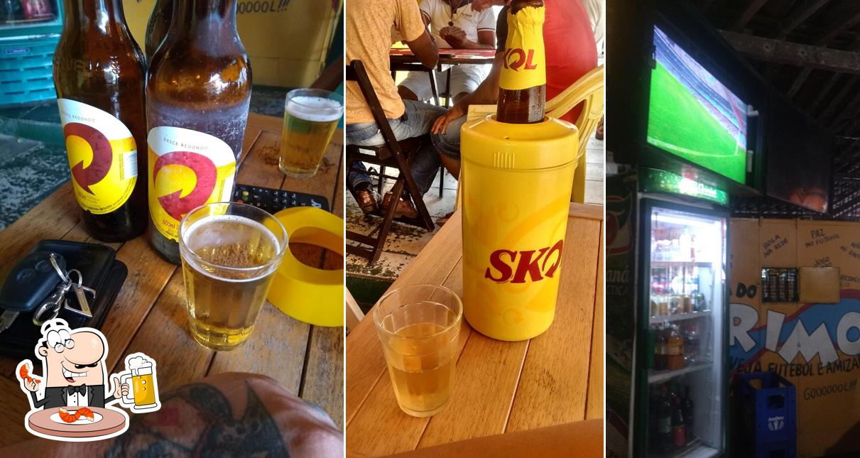 Barraca do Primo serve uma opção de cervejas