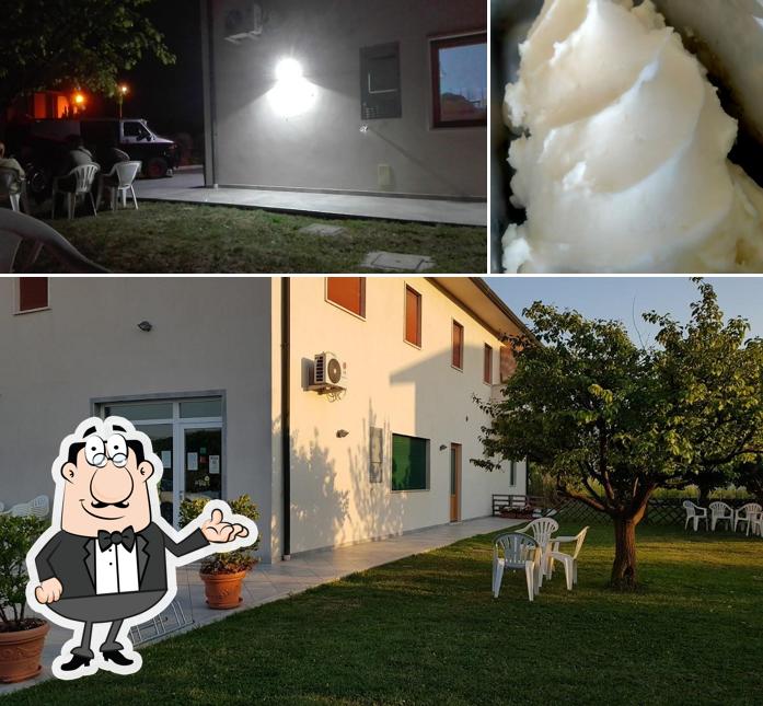 La foto di interni e cibo da Gelateria "Gocce di Bio"