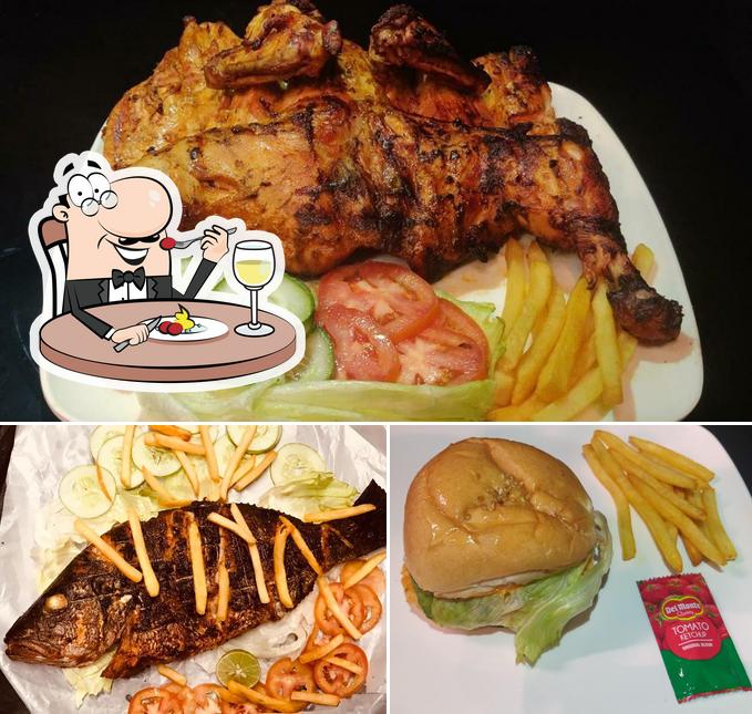Food at Onyza cafe de Barbeque