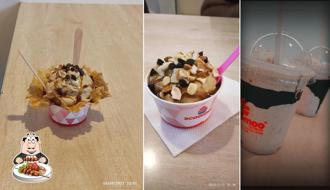 Meals at Scoomoo ice creams