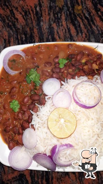 Look at the pic of Sharma's kitchen Swad Bikaner ka