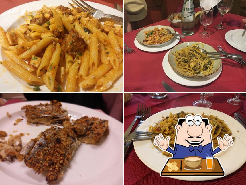 Platti al Trattoria Ai Cascinari