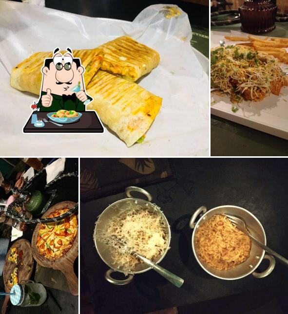 Food at Base Camp Bistro