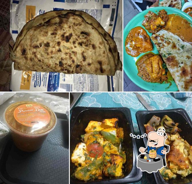 Food at Cafe purani dilli