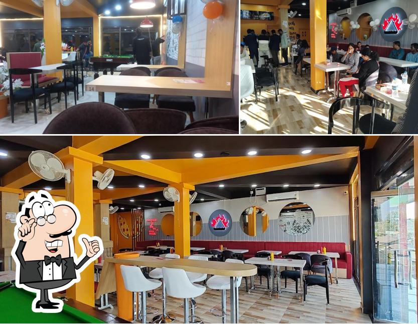 The interior of Chicago Pizza Pathshala Best Pizza in Pathshala