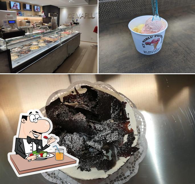 Platti al Gelateria pasticceria Marlù