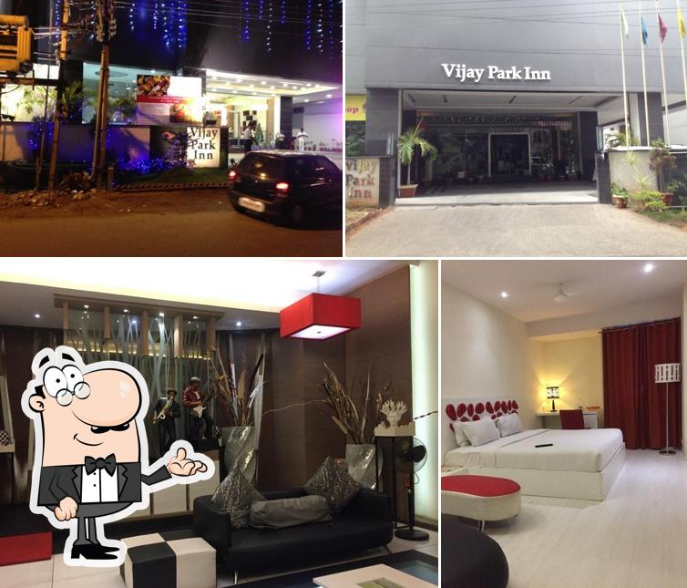 The restaurant's interior and exterior