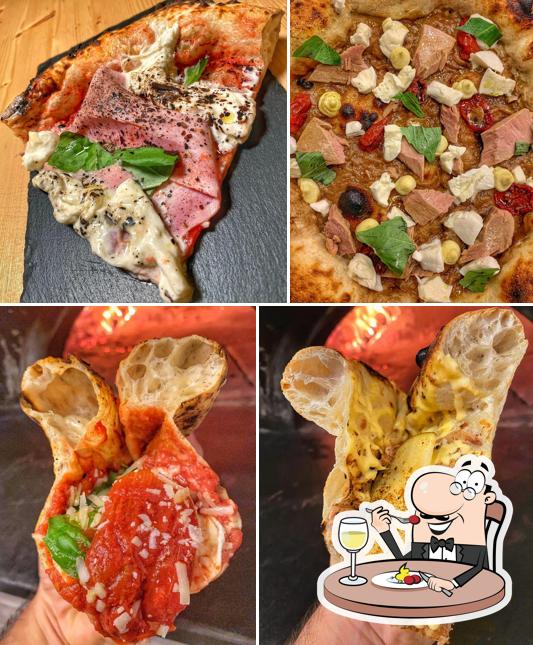 Platti al Gli Artigiani la pizzeria di Gianluigi Rispo