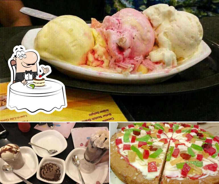 PABBA'S provides a range of sweet dishes