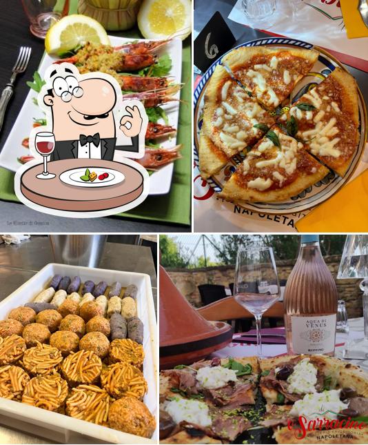 Platti al Pizzeria O'Sarracino