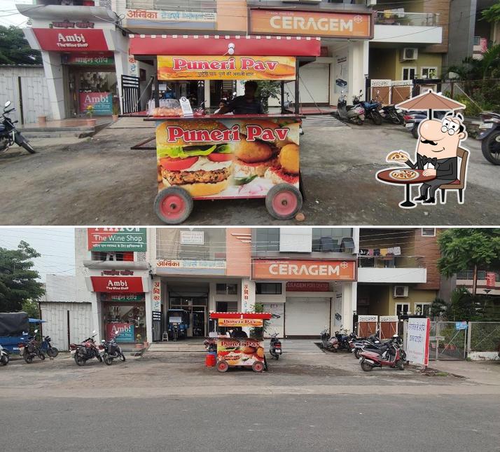 Enjoy the view outside Puneri pav