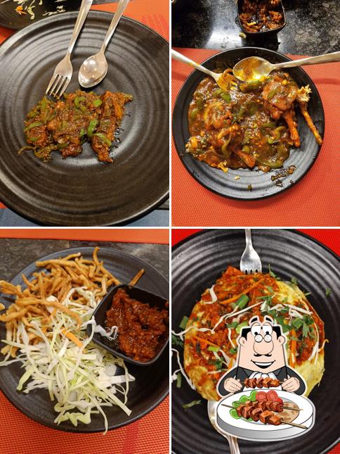 Food at Rajveer's Hot Spot Chinese Family Restaurant