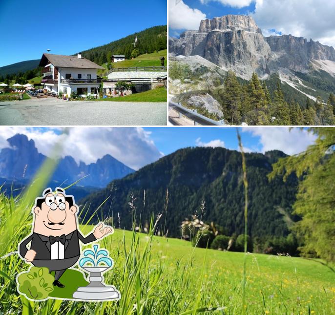 Gli esterni di Albergo Somont