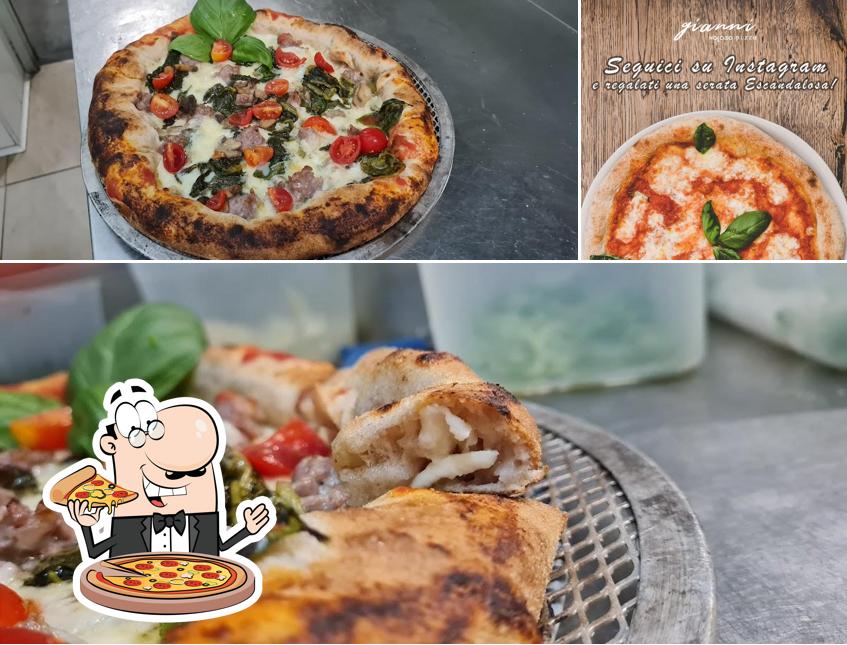 Scegli tra le molte varianti di pizza