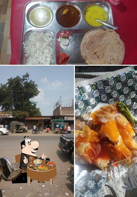 The restaurant's food and exterior