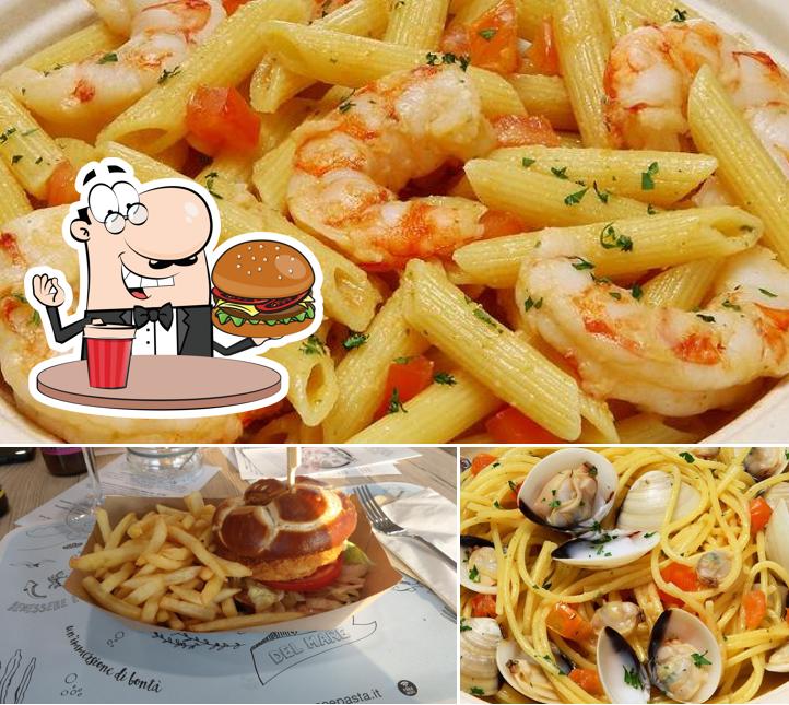 Hamburger al Pesce e Pasta Montemurlo
