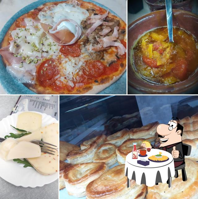 Piatto di formaggi al Pizzeria 01