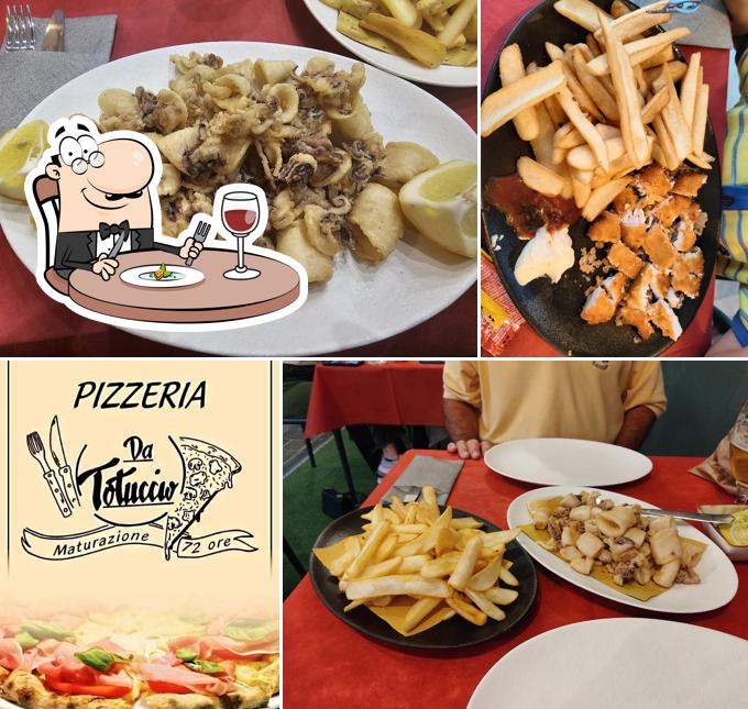 Platti al Pizzeria Da totuccio