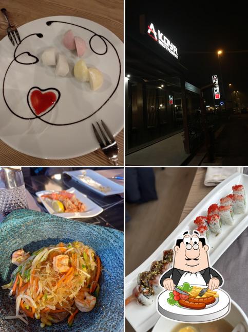 Cibo al Ristorante Alla Piazza Koya