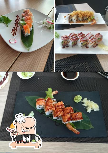 Prenditi le varie opzioni di sushi