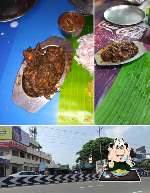 Take a look at the photo showing food and exterior at SKS Hotel