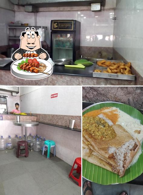 The restaurant's food and interior