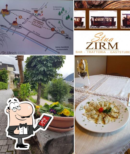 Gli esterni di Stua Zirm Ortisei