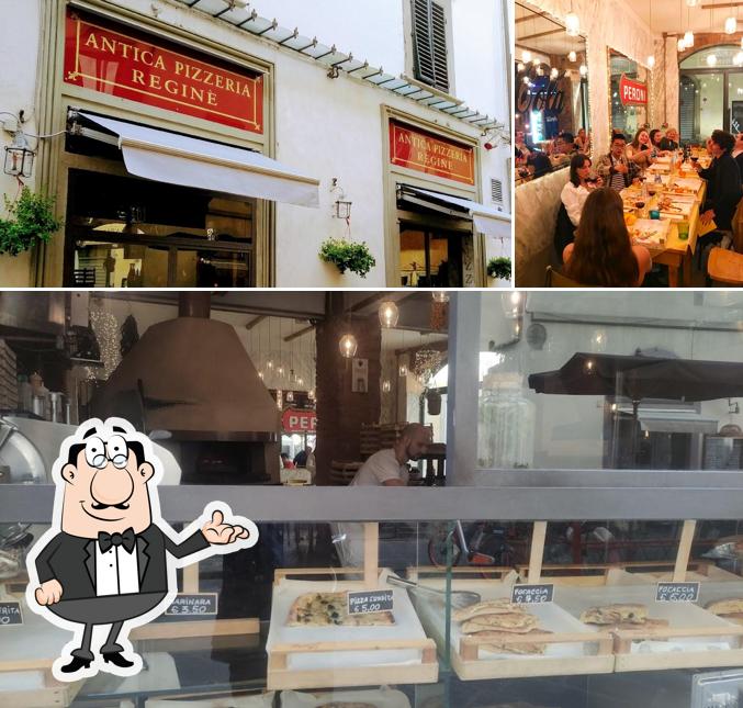 Dai un'occhiata agli interni di Antica Pizzeria Reginè Firenze