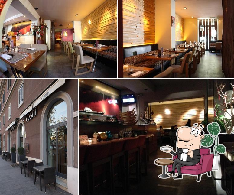 Gli interni di Yoshi - Ristorante Giapponese Roma