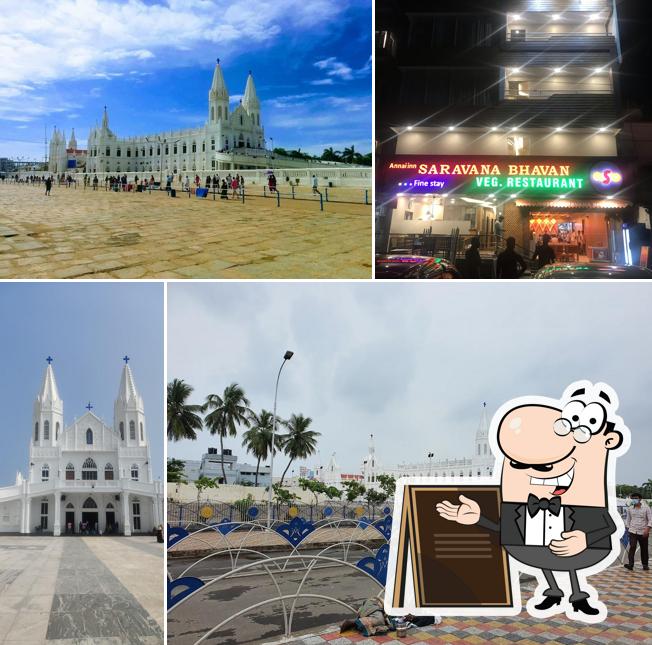 Enjoy the view outside Annai in Saravana Bhavan Pure Veg Restaurant - Main Road