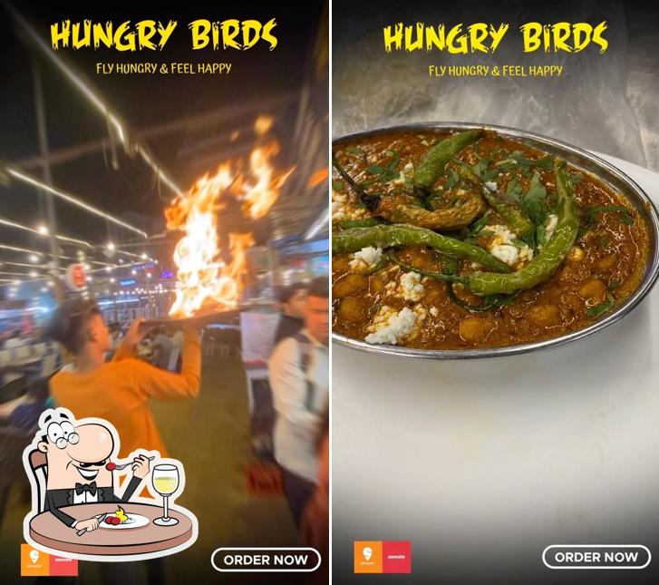 Food at Hungry Birds