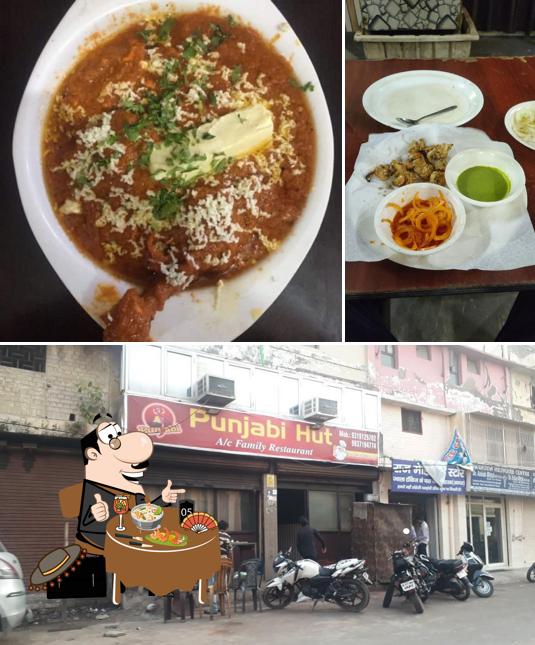 Among different things one can find food and interior at Punjabi Hut