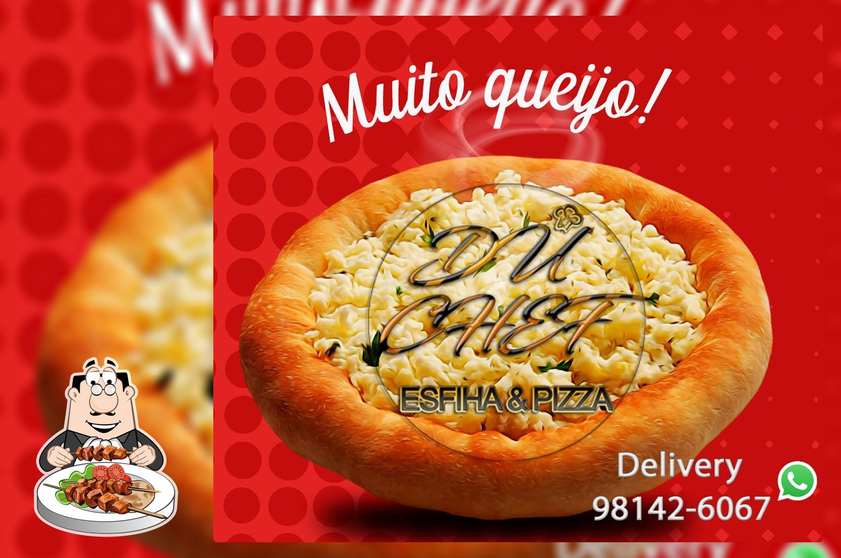 Esfiha e pizza Du Chef