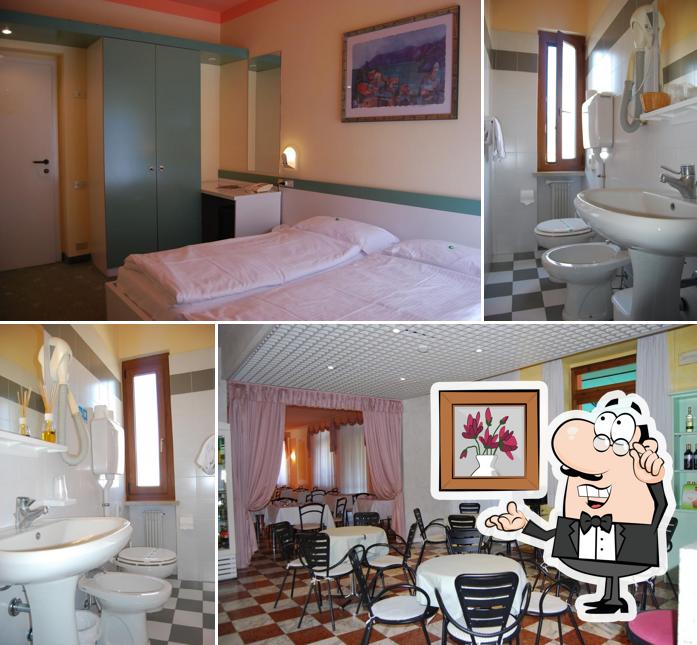 Gli interni di Hotel Diana a Malcesine