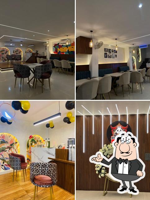 The interior of House Of Momos