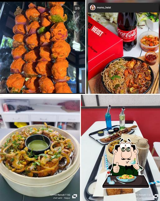 Food at Momo Heist Raipur
