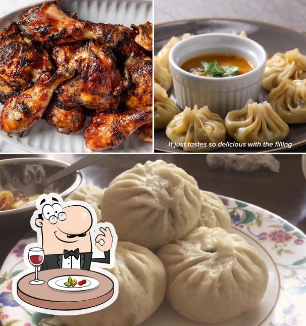 Food at Momo house
